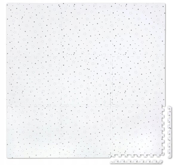 Vulpi Penová podložka na hranie Puzzle Minimal 150x150 cm