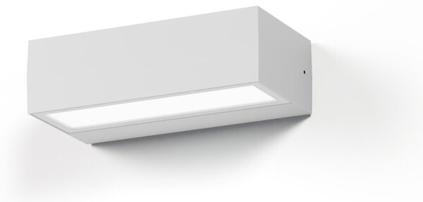 LED2 5238351 KVADER II vonkajšie nástenné svietidlo biele