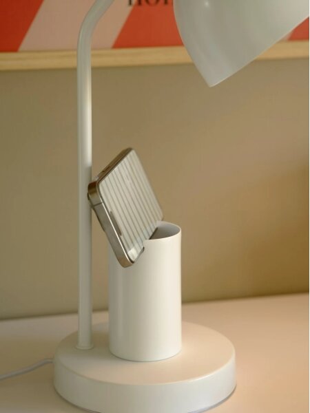 Nordlux - Stolná lampa DEVONE 1xE27/15W/230V biela