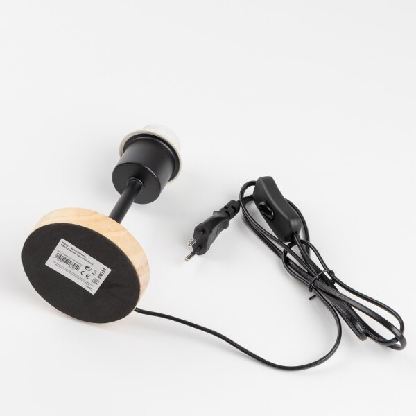 Brilagi - Stolná lampa NUBILA WOOD 1xE27/25W/230V dub/svetlohnedá