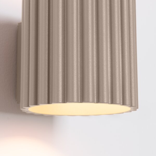 Sollux SL.1816 - Nástenné svietidlo AURA 1xG9/10W/230V taupe