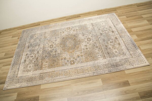 Koberec Dywilan Moon Mamluk Silver Ornament sivý