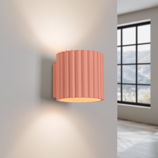 Sollux SL.1826 - Nástenné svietidlo AURA 1xG9/10W/230V ružové