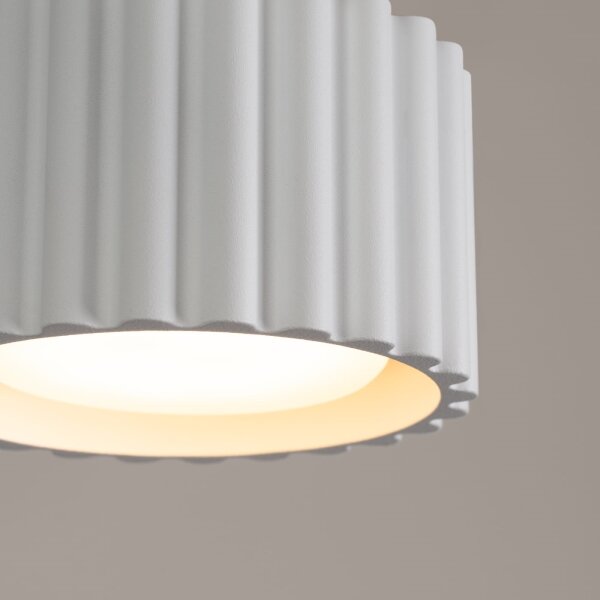 Sollux SL.1782 - Bodové svietidlo AURA 1xGX53/10W/230V 6 cm biele
