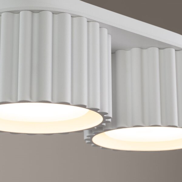 Sollux SL.1783 - Bodové svietidlo AURA 2xGX53/10W/230V biela