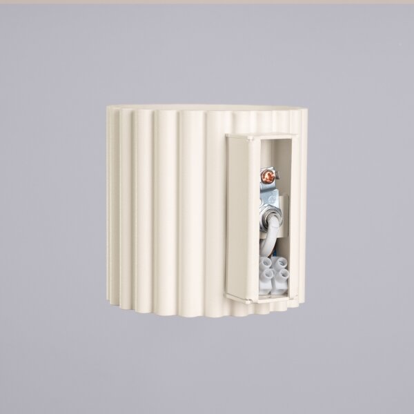 Sollux SL.1791 - Nástenné svietidlo AURA 1xG9/10W/230V krémové