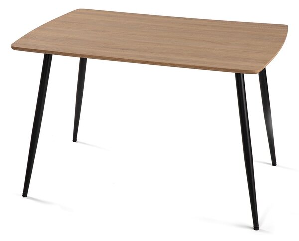 Noela Jedálenský set VILIS 120 + 4x stolička ARIA hnedá