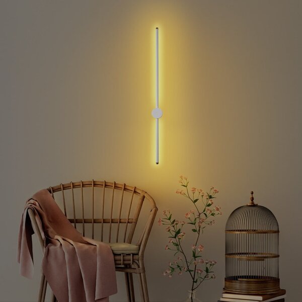 Biele LED nástenné svietidlo Sword – Opviq lights