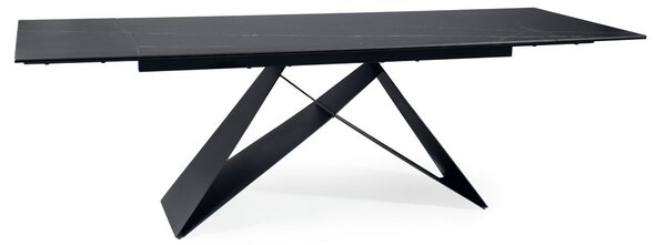 Jedálenský stôl Westin II 160 x 90 cm, čierna