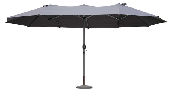 Svetlohnedý slnečník 265x460 cm – Garden Pleasure