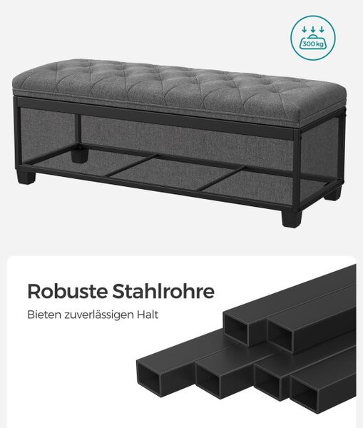 Skladacia lavička s úložným priestorom LSF088G01