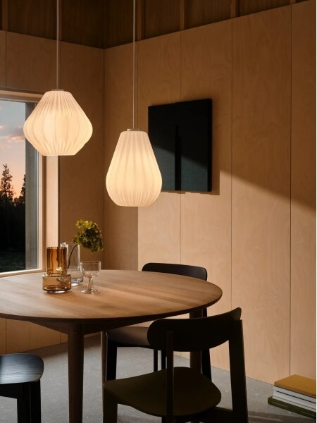 Nordlux - Závesný luster SALLINO 1xE27/15W/230V pr. 24 cm biela
