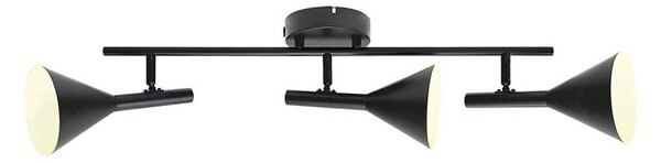 Nordlux - Bodové svietidlo KELVIS 3xGU10/12W/230V čierna