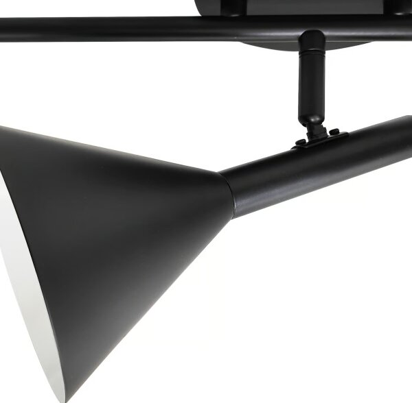 Nordlux - Bodové svietidlo KELVIS 3xGU10/12W/230V čierna