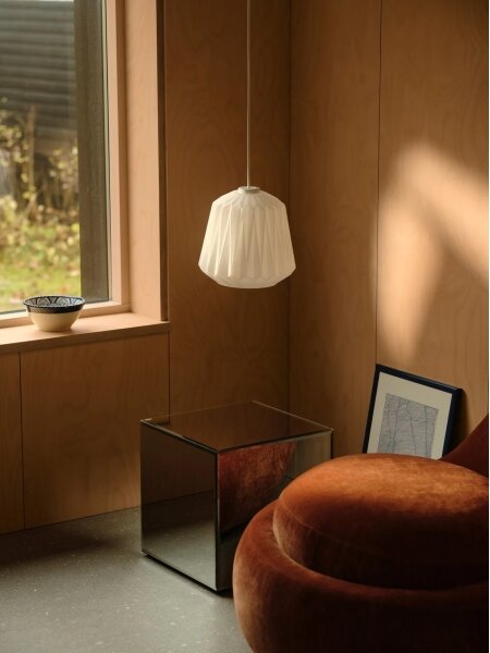 Nordlux - Luster na lanku ELBIE 1xE27/15W/230V pr. 24 cm biela