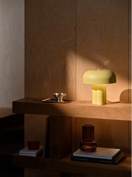 Nordlux - Stolová lampa SANDRO 1xE27/15W/230V žltá