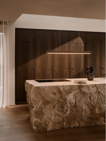 DFTP by Nordlux - LED Stmievateľný luster na lanku AKENO LED/25W/230V 3000K jaseň
