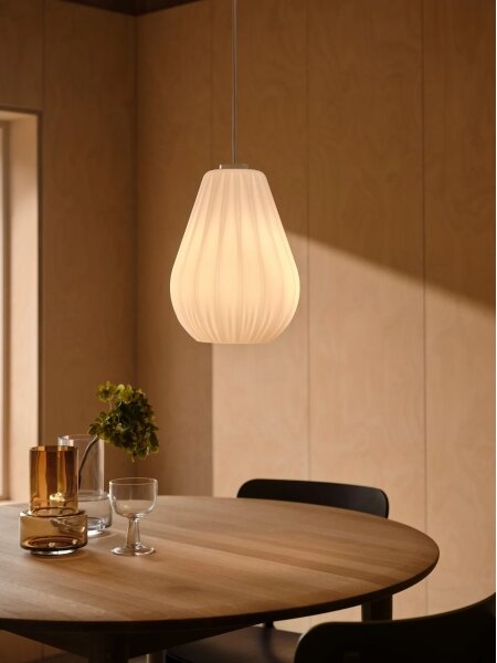 Nordlux - Závesný luster SALLINO 1xE27/15W/230V pr. 24 cm biela