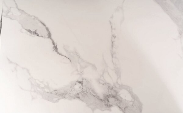 Jedálenský stôl Prince II 180 x 90 cm, mramor / strieborná