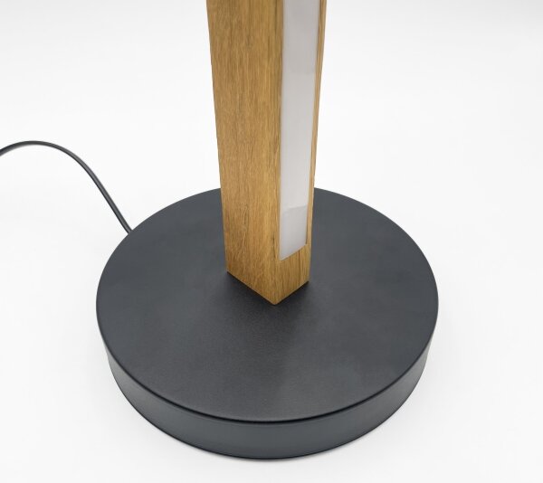 LED stojacia lampa VERDE LED/18W/230V 3000K dub/čierna