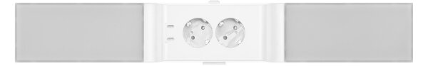 Osram - stmievateľné podskrinkové LED svietidlo so zásuvkami UNDERCABINET LED/10W/230V biela