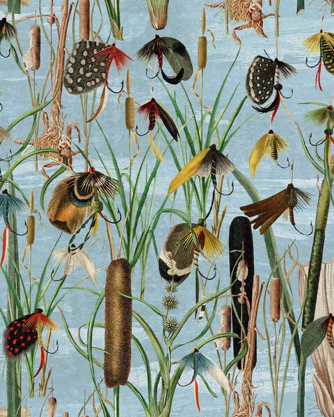 MINDTHEGAP Fishing Flies Aquamarine