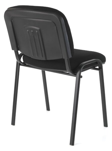 Konferenčná stolička Viva N, čierne nohy, čierna