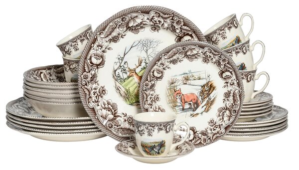 KOMBINOVANÝ SERVIS, 30-dielne, pórovina Creatable - Online Only bytové doplnky, Online Only