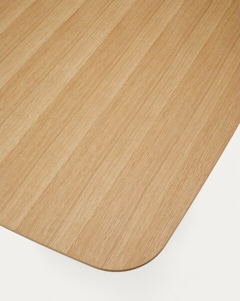 Jedálenský stôl v dekore duba v prírodnej farbe 100x200 cm Litto – Kave Home