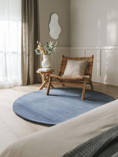 MOOD SELECTION Bent Plain Blue - koberec