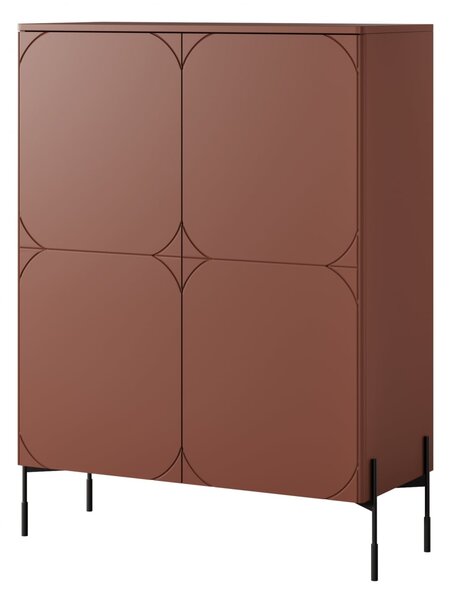 BOGART Komoda Sonatia 120 cm s 2 ukrytými zásuvkami