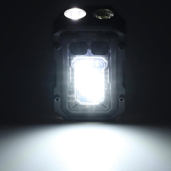 Bezdoteku Mini Maják modrá červená multifunkčné LED svetlo do vrecka
