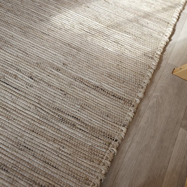 Hanse Home , Behúň Handloom 105962 Dhaka Grey Brown, 80x200, béžová, chodba / predsieň