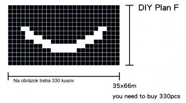 Zrkadlová samolepka na stenu Fantázia 3059 FA-501 FA501