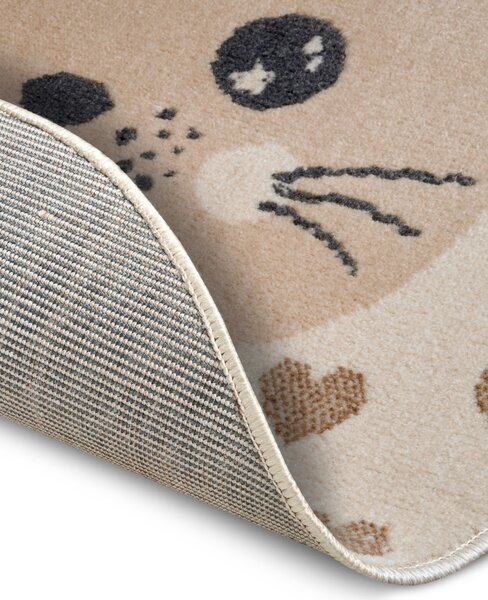 Hanse Home, Detský koberček Adventures 105963 Cream Beige kruh, 100x100 (priemer) kruh, béžová, detská izba