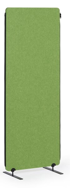 Akustický paraván, deliaca stena 160 x 60 cm, 3 ks v balení, 100% polyester, spojiteľná na zips, zelená