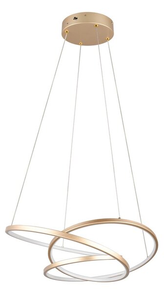 Trio T349110179 LED závesné stropné svietidlo DARVIN | 34W integrovaný LED zdroj | 4500lm | 2300+3000+4000K