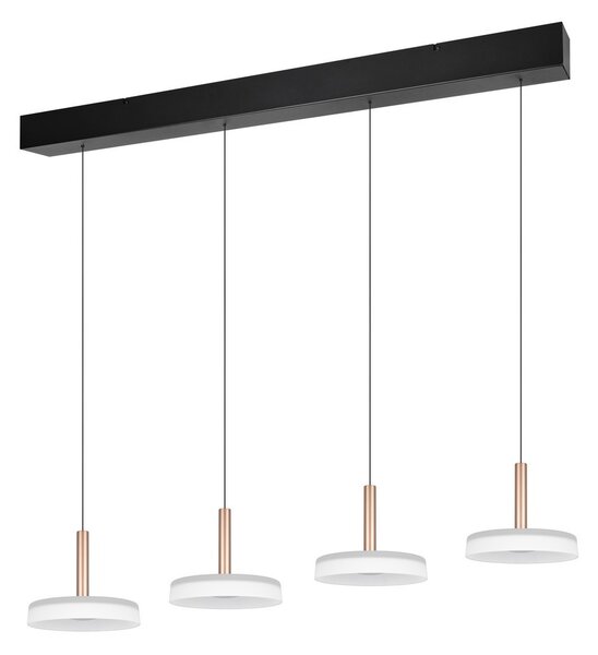 Trio T354910465 LED závesné stropné svietidlo CELESTE | 4x7,5W integrovaný LED zdroj | 4x750lm | 3000K