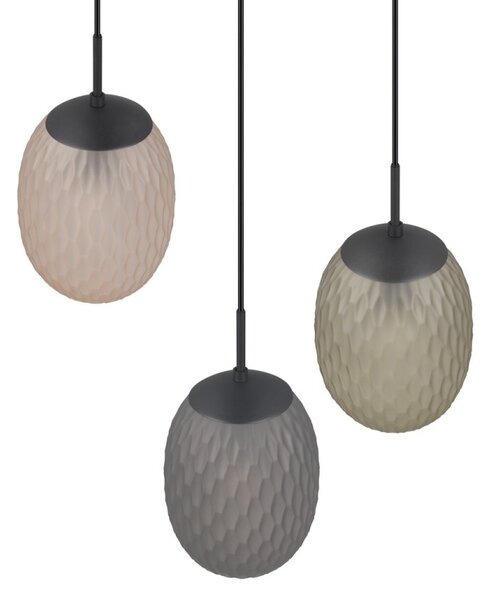 Trio T364230317 závesné stropné svietidlo FACETTE E27