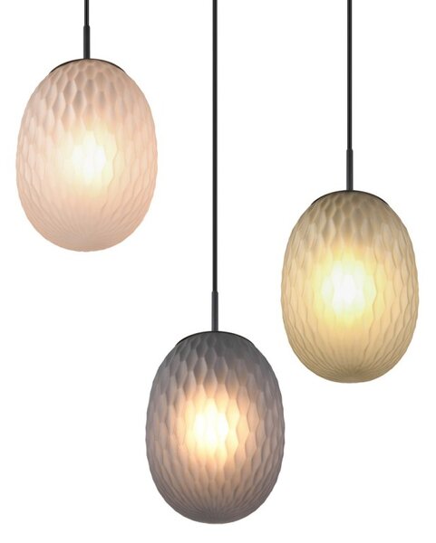 Trio T364230317 závesné stropné svietidlo FACETTE E27