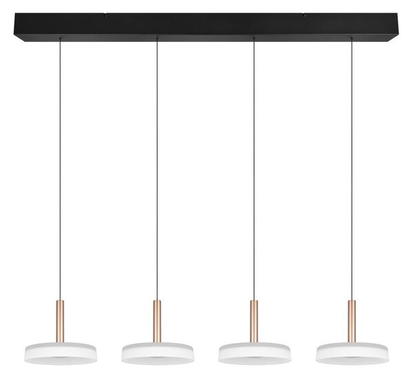 Trio T354910465 LED závesné stropné svietidlo CELESTE | 4x7,5W integrovaný LED zdroj | 4x750lm | 3000K
