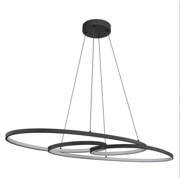 Globo 67177-40 LED závesné stropné svietidlo SPIRA | 39W integrovaný LED zdroj | 1880lm | 2700-4000-6500K