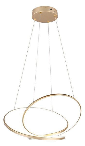 Trio T349119179 LED závesné stropné svietidlo DARVIN | 52W integrovaný LED zdroj | 6700lm | 2300+3000+4000K