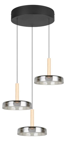 Trio T354930332 LED závesné stropné svietidlo CELESTE | 3x7,5W integrovaný LED zdroj | 3x750lm | 3000K