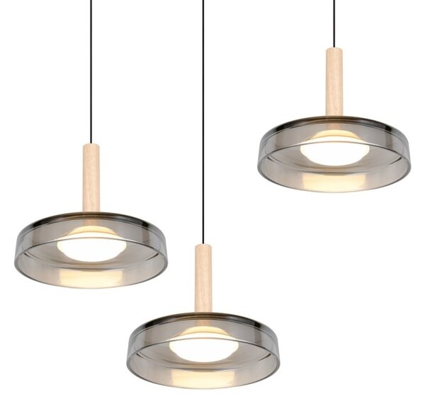 Trio T354930332 LED závesné stropné svietidlo CELESTE | 3x7,5W integrovaný LED zdroj | 3x750lm | 3000K