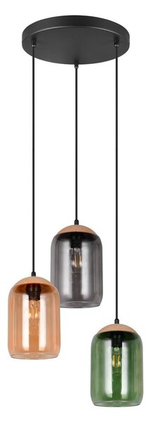 Trio T364630317 závesné stropné svietidlo CORK E27