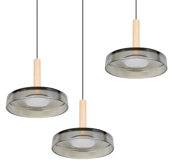 Trio T354930332 LED závesné stropné svietidlo CELESTE | 3x7,5W integrovaný LED zdroj | 3x750lm | 3000K