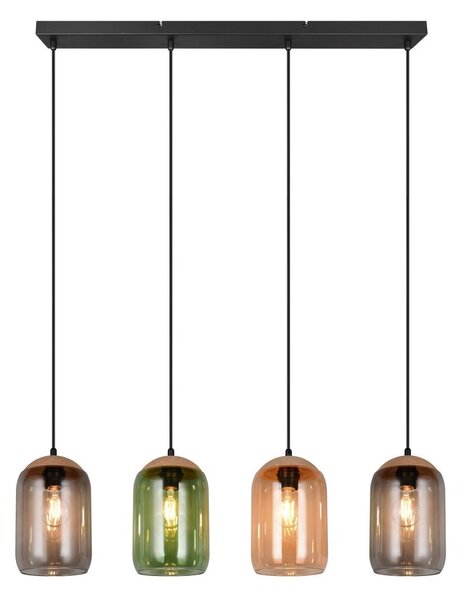 Trio T364600417 závesné stropné svietidlo CORK E27