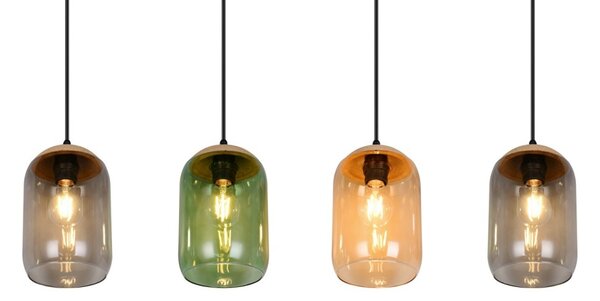 Trio T364600417 závesné stropné svietidlo CORK E27
