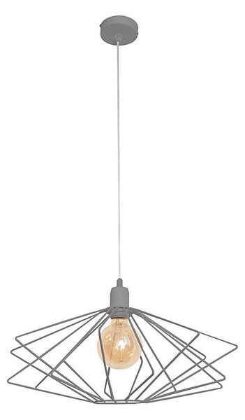 Luster SATURN 1xE27/15W/230V šedá